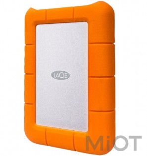 Розумний жорсткий диск Xiaomi LaCie 1TB USB-C + USB 3.0 Orange