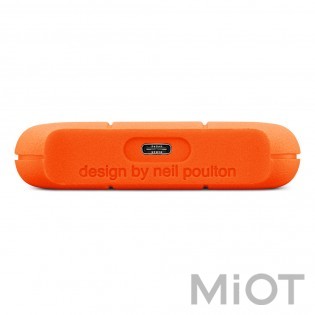 Розумний жорсткий диск Xiaomi LaCie 1TB USB-C + USB 3.0 Orange