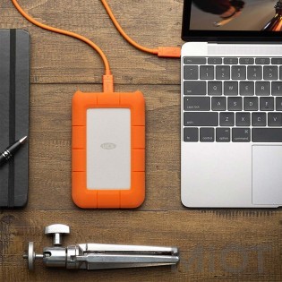 Розумний жорсткий диск Xiaomi LaCie 1TB USB-C + USB 3.0 Orange