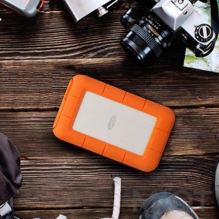 Розумний жорсткий диск Xiaomi LaCie 1TB USB-C + USB 3.0 Orange