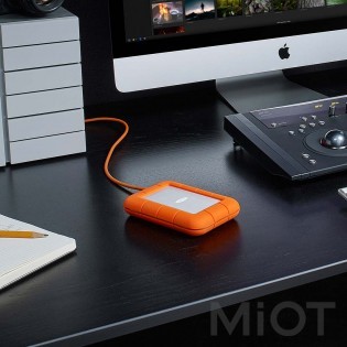 Розумний жорсткий диск Xiaomi LaCie 1TB USB-C + USB 3.0 Orange