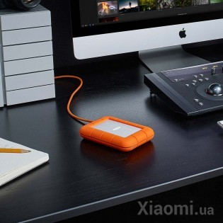 Умный жесткий диск Xiaomi LaCie 1TB USB-C + USB 3.0 Orange