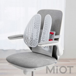 Масажна підставка для спини Xiaomi Leband Ergonomic adjustable backrest White LB-YK002