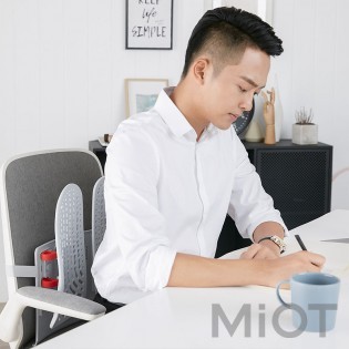 Масажна підставка для спини Xiaomi Leband Ergonomic adjustable backrest White LB-YK002