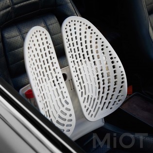 Масажна підставка для спини Xiaomi Leband Ergonomic adjustable backrest White LB-YK002