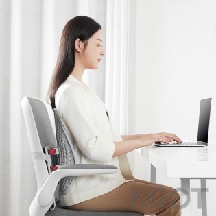 Масажна підставка для спини Xiaomi Leband Ergonomic adjustable backrest Grey LB-YK002