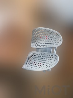 Масажна підставка для спини Xiaomi Leband Ergonomic adjustable backrest White LB-YK002