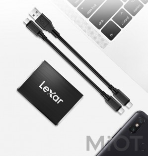 Умный жёсткий диск Xiaomi Lexar PSSD SL100 512G