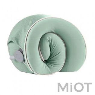 Подушка підголовник з масажером LF Massage sleep neck pillow Green LR-S100