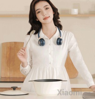 Подвесной шейный вентилятор Xiaomi LIBERFEEL J-6 Navy Blue