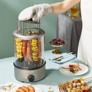 Электрошашлычница Xiaomi Liven Automatic Rotating Barbecue Hut KL-J121