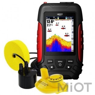 Ехолот Xiaomi Lucky Fish Finder Meteorite Black Set FL168LIC-WT