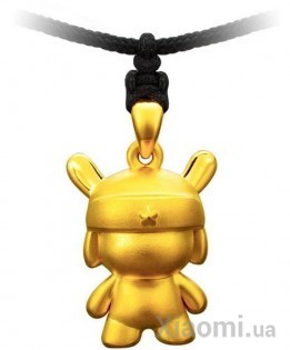 Золотой кулон Xiaomi LuckyME Pure Gold Mi bunny 2 г
