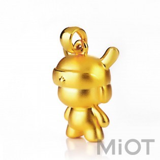 Золотий кулон Xiaomi LuckyME Pure Gold Mi bunny 2 г