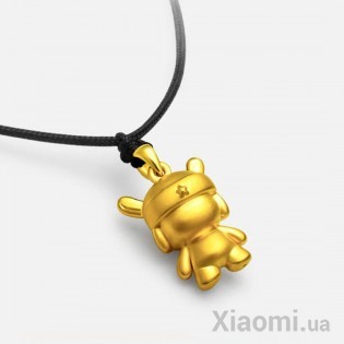 Золотой кулон Xiaomi LuckyME Pure Gold Mi bunny 2 г