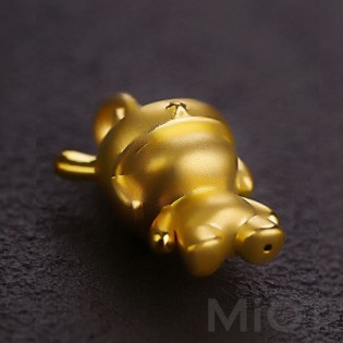 Золотий кулон Xiaomi LuckyME Pure Gold Mi bunny 2 г