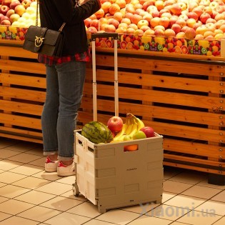 Складная переносная тележка для продуктов Xiaomi MAIWEI 55L