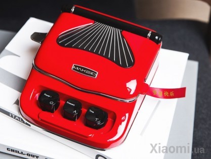 Машинка для печати подарочных стикеров Xiaomi MAKEID Red