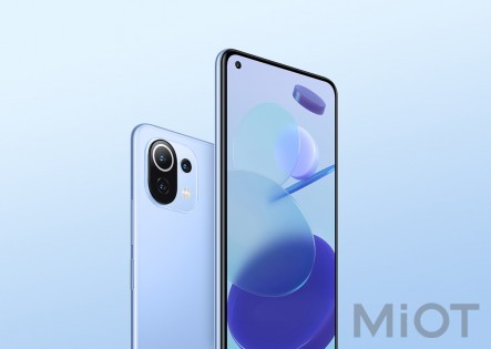Смартфон Xiaomi Mi 11 Lite 6/64GB Bubblegum Blue EU/CE