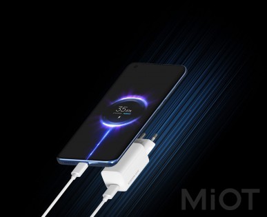 Зарядний пристрій Xiaomi Mi 65W Fast Charger with GaN Tech Type-C White (BHR4499GL)