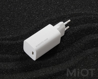 Зарядний пристрій Xiaomi Mi 65W Fast Charger with GaN Tech Type-C White (BHR4499GL)