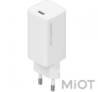Зарядний пристрій Xiaomi Mi 65W Fast Charger with GaN Tech Type-C White (BHR4499GL)