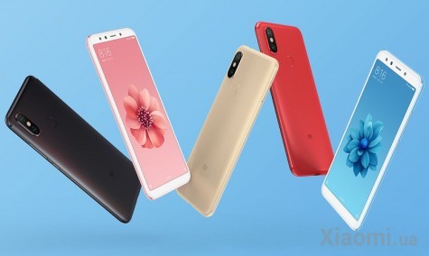 Смартфон Xiaomi Mi 6X 6/64Gb Rose Gold
