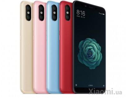 Смартфон Xiaomi Mi 6X 6/64Gb Rose Gold