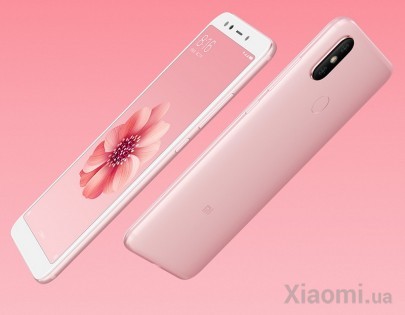Смартфон Xiaomi Mi 6X 6/64Gb Rose Gold