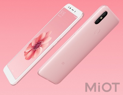 Смартфон Xiaomi Mi 6X 6/64Gb Rose Gold