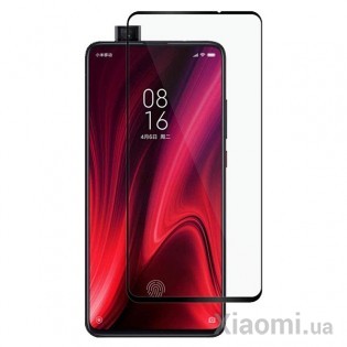 Защитное стекло Full screen PowerPlant для Xiaomi Mi 9T Pro Black