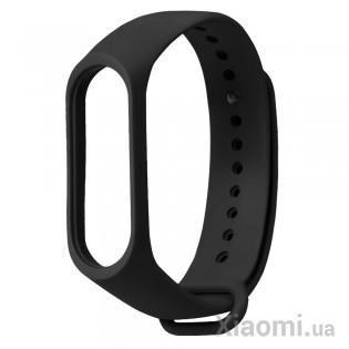Ремешок для Xiaomi Mi Band 3/4 Black