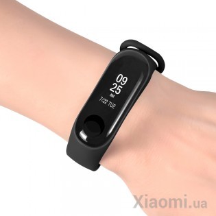 Ремешок для Xiaomi Mi Band 3/4 Black