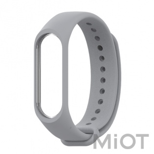 Ремінець для Xiaomi Mi Band 3/4 Grey