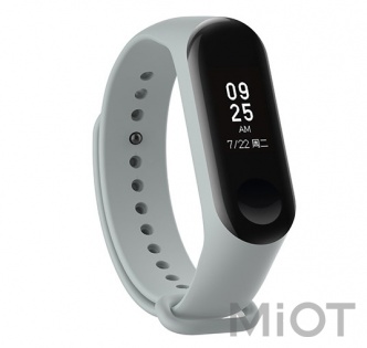 Ремінець для Xiaomi Mi Band 3/4 Grey