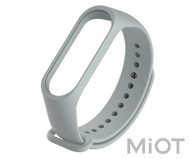 Ремінець для Xiaomi Mi Band 3/4 Grey