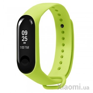 Ремешок для Xiaomi Mi Band 3/4 Green