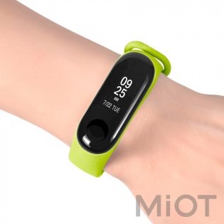 Ремінець для Xiaomi Mi Band 3/4 Green