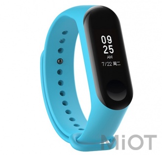 Ремінець для Xiaomi Mi Band 3/4 Light Blue