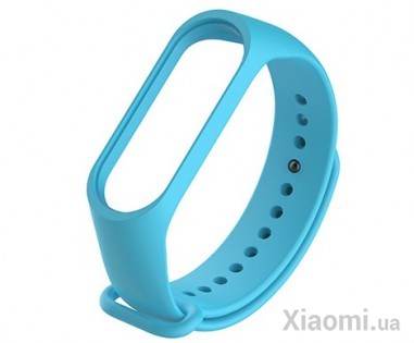 Ремешок для Xiaomi Mi Band 3/4 Light Blue