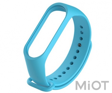 Ремінець для Xiaomi Mi Band 3/4 Light Blue