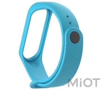 Ремінець для Xiaomi Mi Band 3/4 Light Blue