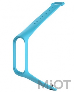 Ремінець для Xiaomi Mi Band 3/4 Light Blue