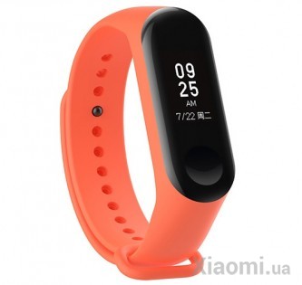 Ремешок для Xiaomi Mi Band 3/4 Orange