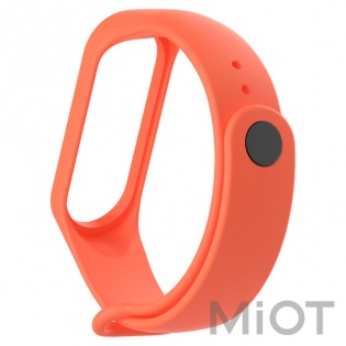 Ремінець для Xiaomi Mi Band 3/4 Orange