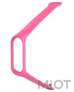 Ремінець для Xiaomi Mi Band 3/4 Pink