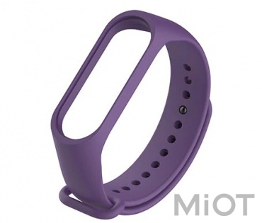 Ремінець для Xiaomi Mi Band 3/4 Purple
