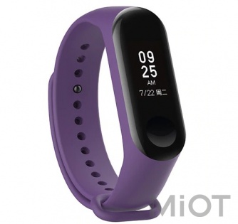 Ремінець для Xiaomi Mi Band 3/4 Purple