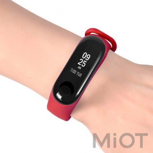 Ремінець для Xiaomi Mi Band 3/4 Red