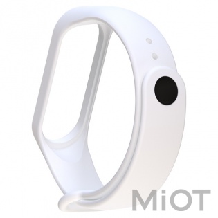 Ремінець для Xiaomi Mi Band 3/4 White